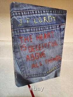 THE HEART IS DECEITFUL J. T. Leroy SIGNED 1st Edition First Printing STORIES