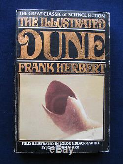 THE ILLUSTRATED DUNE SIGNED by FRANK HERBERT 1st Ed, 1st Printing RARE SIGNED