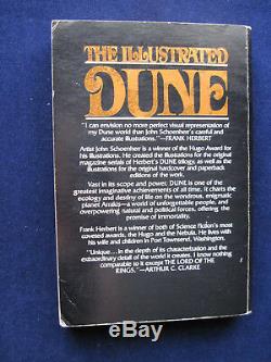 THE ILLUSTRATED DUNE SIGNED by FRANK HERBERT 1st Ed, 1st Printing RARE SIGNED