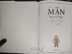 THE MAN SIGNED BY RAYMOND BRIGGS 1992 First Edition Hardback 1st VGC Dust Jacket