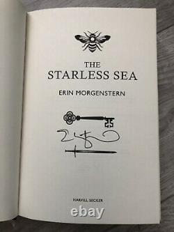 THE STARLESS SEA, signed Erin Morgenstern, Harvill Secker UK 1st/1st Stenciled