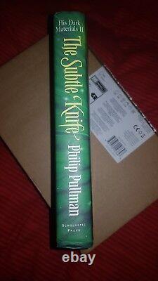 THE SUBTLE KNIFE Signed by PHILIP PULLMAN 1st Edition 1st Printing Hardback