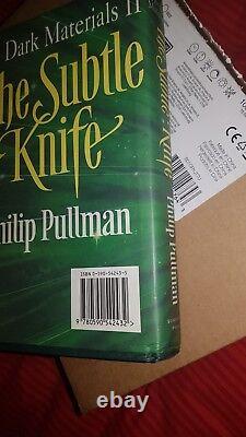 THE SUBTLE KNIFE Signed by PHILIP PULLMAN 1st Edition 1st Printing Hardback