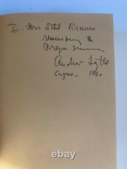 THE VELVET HORN Andrew Lytle SIGNED 1st Edition HC/DJ 1957