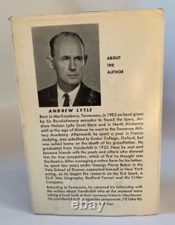 THE VELVET HORN Andrew Lytle SIGNED 1st Edition HC/DJ 1957