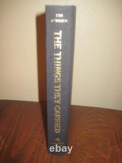 THINGS THEY CARRIED Tim O'Brien SIGNED 1st Edition VIETNAM WAR First Printing