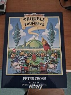 TROUBLE FOR TRUMPETS 1st edition. Mint Condition. Signed by Peter Cross