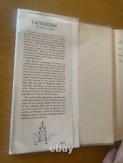 Tatoosh by Martha Hardy 1st Edition, 1st Printing, Signed