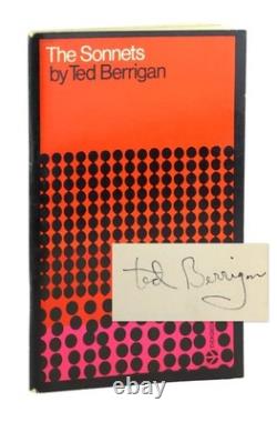 Ted Berrigan / The Sonnets Inscribed to Joe LeSueur Signed 1st Edition 1967