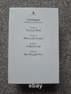 Ted Hughes 4 Volume Animal Poems 1995 First Edition Signed Copy