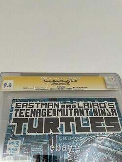 Teenage Mutant Ninja Turtles #1 #2 #3 CGC Set, Mirage 1984. Origin/1st App TMNT