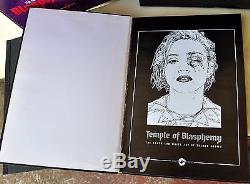 Temple of Blasphemy Trevor Brown Special Art Folder Ed 1/30 Orig Art + 10 Prints