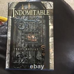 Terry Brooks First Edition SIGNED Indomitable