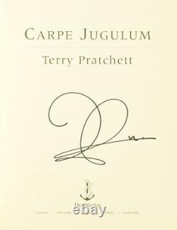 Terry PRATCHETT, Sir / Carpe Jugulum Signed 1st Edition