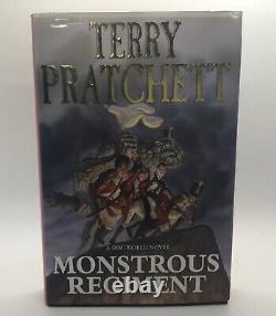 Terry Pratchett, Monstrous Regiment, Signed, First Edition, First Impression, 2003