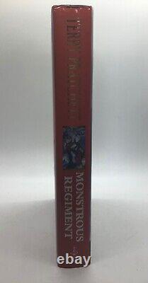 Terry Pratchett, Monstrous Regiment, Signed, First Edition, First Impression, 2003