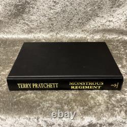 Terry Pratchett Signed Monstrous Regiment True 1st Edition UK HBK 1 /1 DISCWORLD