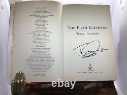 Terry Pratchett, The Fifth Elephant, Signed, First Edition, First Impression, 1999