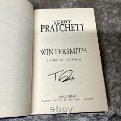 Terry Pratchett Wintersmith True 1st Edition SIGNED UK HBK 2006 1/1 Discworld