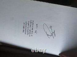 Terry Pratchett first edition signed Making Money Number 46/2500