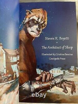 The Architect of Sleep by Steven R. Boyett Hardcover signed Centipede Press