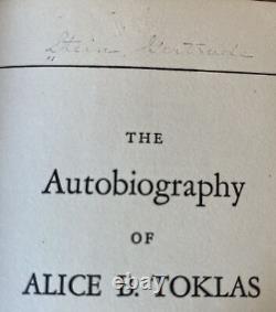 The Autobiography of Alice B. Toklas by Gertrude Stein 1933 1st Edition Hardback
