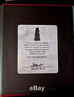 The Babadook Pop-Up Book 1st Edition Signed by Jennifer Kent with original box