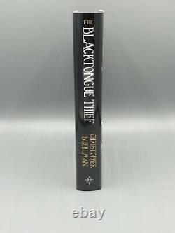 The Blacktongue Thief By Christopher Buehlman Signed Numbered 1st Ed 1st Print
