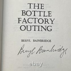 The Bottle Factory Outing by Beryl Bainbridge SIGNED 1st Edition 1974 Duckworth