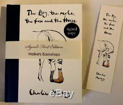 The Boy, The Mole, The Fox and The Horse SIGNED First Edition Charlie Mackesy