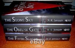 The Broken Earth Trilogy N. K. Jemisin Fifth Season Limited Signed Subterranean