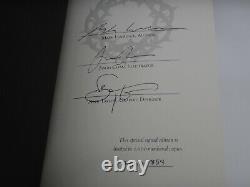 The Broken Empire + The Red Queens War Numbered/Signed matching Grim Oak Press