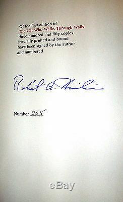 The Cat Who Walks Through Walls by Robert A. Heinlein Signed Limited Edtion