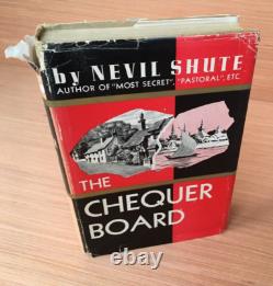 The Chequer Board by Nevil Shute 1947 SIGNED 1st US edition with dust jacket