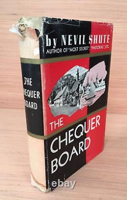 The Chequer Board by Nevil Shute 1947 SIGNED 1st US edition with dust jacket