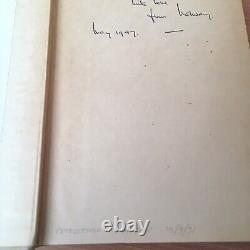 The Chequer Board by Nevil Shute 1947 SIGNED 1st US edition with dust jacket