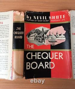 The Chequer Board by Nevil Shute 1947 SIGNED 1st US edition with dust jacket
