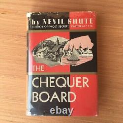 The Chequer Board by Nevil Shute 1947 SIGNED 1st US edition with dust jacket