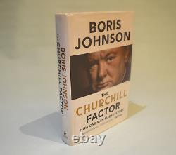 The Churchill Factor SIGNED Boris Johnson 1st ed / 1st Superb Condition