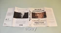 The Churchill Factor SIGNED Boris Johnson 1st ed / 1st Superb Condition