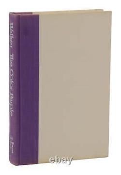 The Color Purple SIGNED by ALICE WALKER First Edition 1st Printing 1982