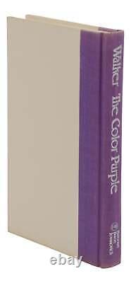 The Color Purple SIGNED by ALICE WALKER First Edition 1st Printing 1982