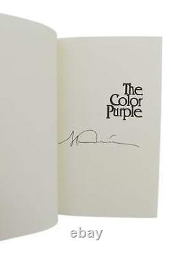 The Color Purple SIGNED by ALICE WALKER First Edition 1st Printing 1982