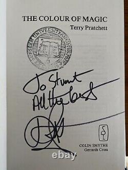 The Colour of Magic, Terry Pratchett. 1992. Signed. 1st Edition, Third Print