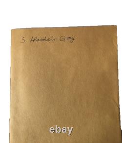 The Comedy of the White Dog, Alasdair Gray. Rare signed 1st edition, 1/26