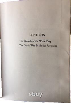 The Comedy of the White Dog, Alasdair Gray. Rare signed 1st edition, 1/26