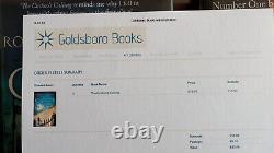 The Cuckoos Calling and The Silkworm by Robert Galbraith Signed 1st UK printings