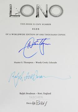 The Curse of Lono HUNTER S. THOMPSON & Ralph Steadman SIGNED Edition 2005 1st