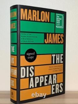 The Disappearers by Marlon James Signed First Edition Hardback
