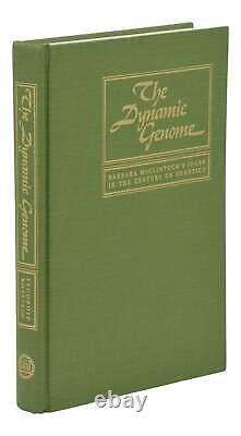 The Dynamic Genome SIGNED by BARBARA MCCLINTOCK First Edition 1st Printing